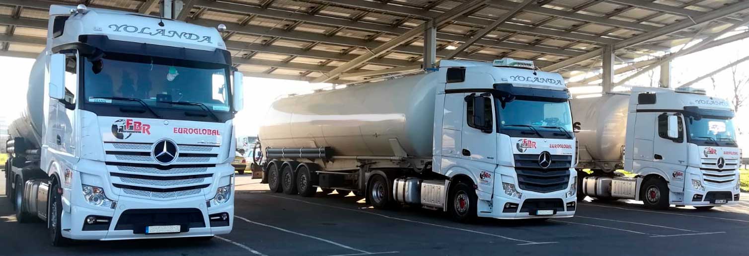 fbr euroglobal foodstuff road tankers